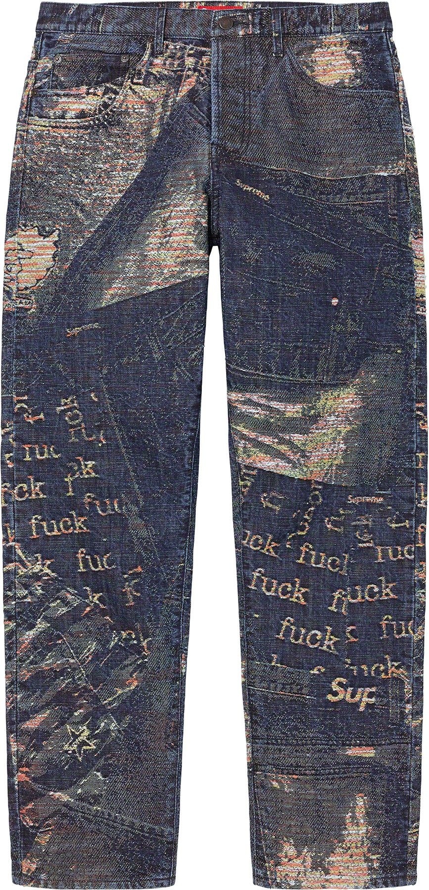 Archive Denim Jacquard Regular Jean view 5